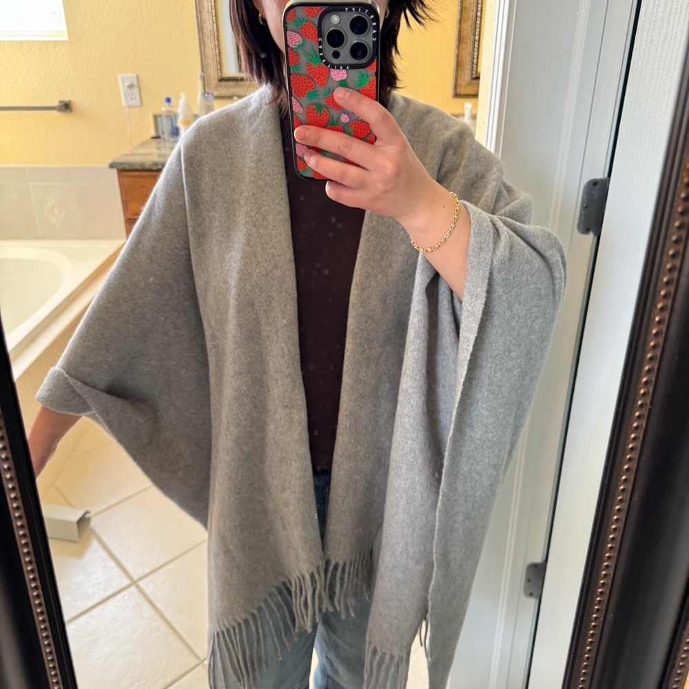 rag & bone 100%cashmere Poncho